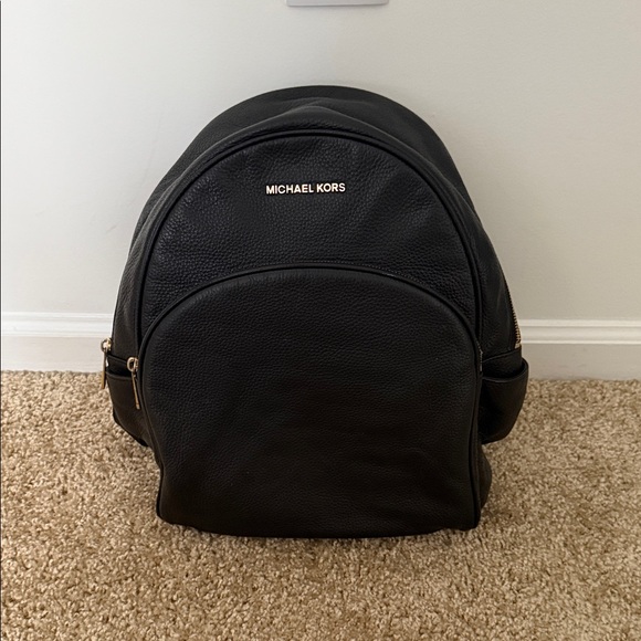 Michael Kors Black Backpack - Picture 1 of 3